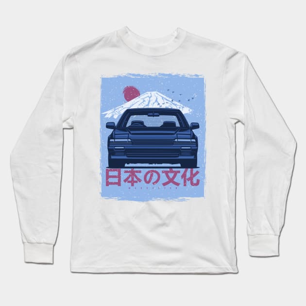 Japanesу garage - Accord Long Sleeve T-Shirt by Markaryan